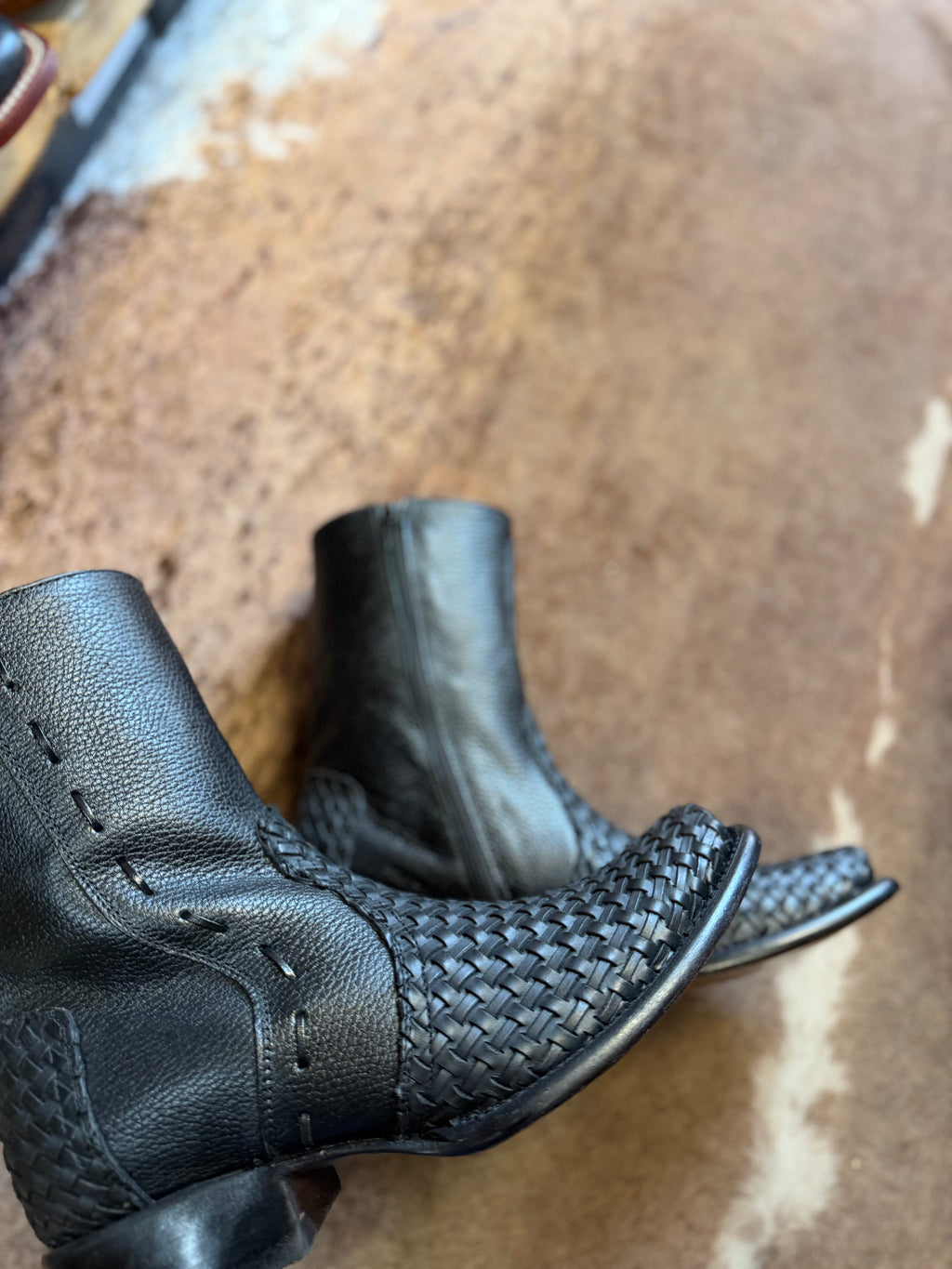 Media bota petatillo para hombre